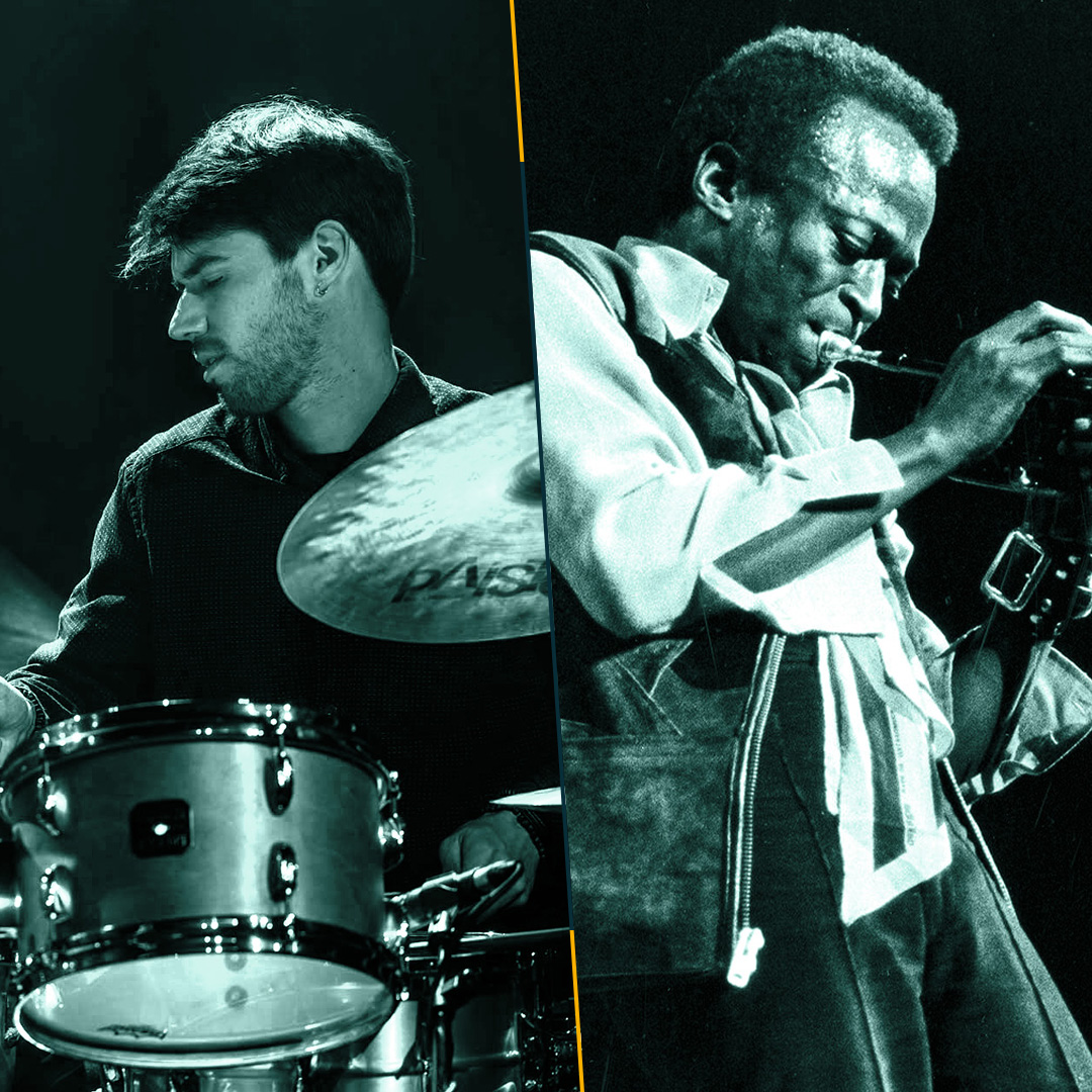 Concert poster for Tribute to Miles Davis / Tom Peyron Quartet