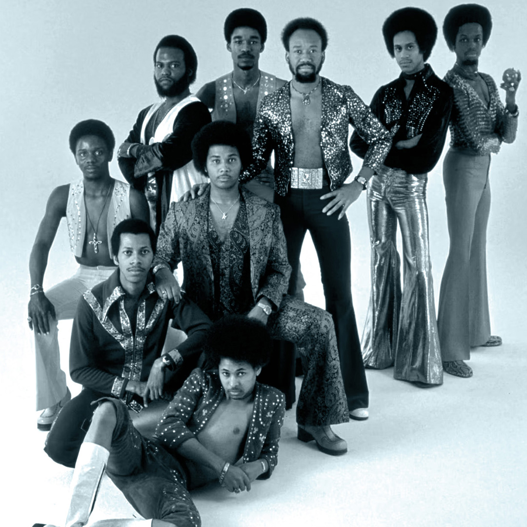 Concert poster for Earth, Wind & Fire Tribute!