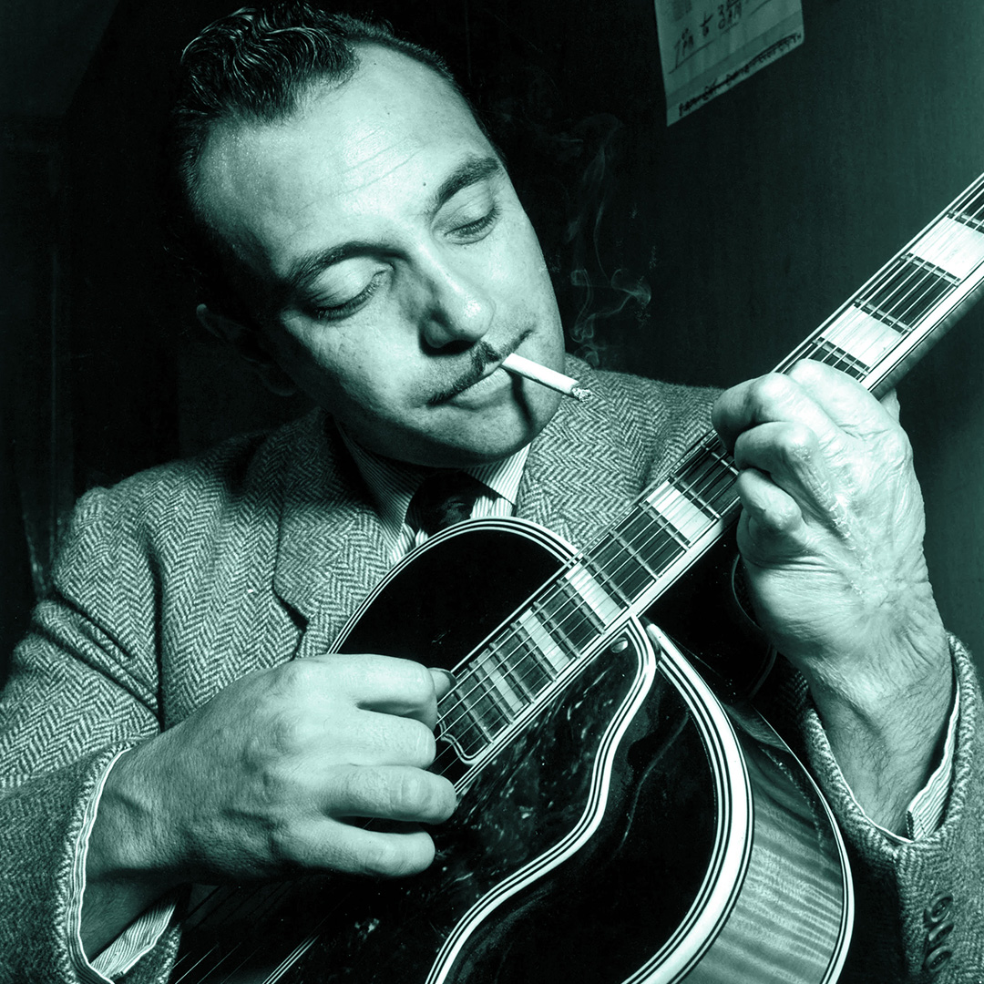 Concert poster for Django Reinhardt Tribute / Baptiste Ferrandis & Friends