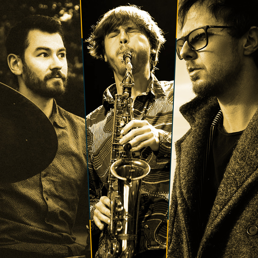 Concert poster for Oscar Georges & Yo Hes invitent Marko Churnchetz