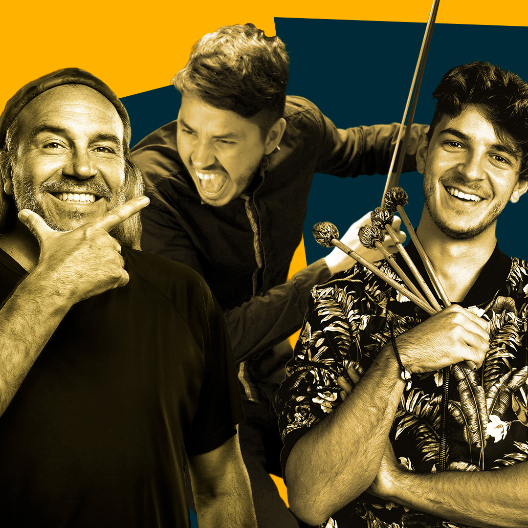 Concert poster for Minino Garay & friends