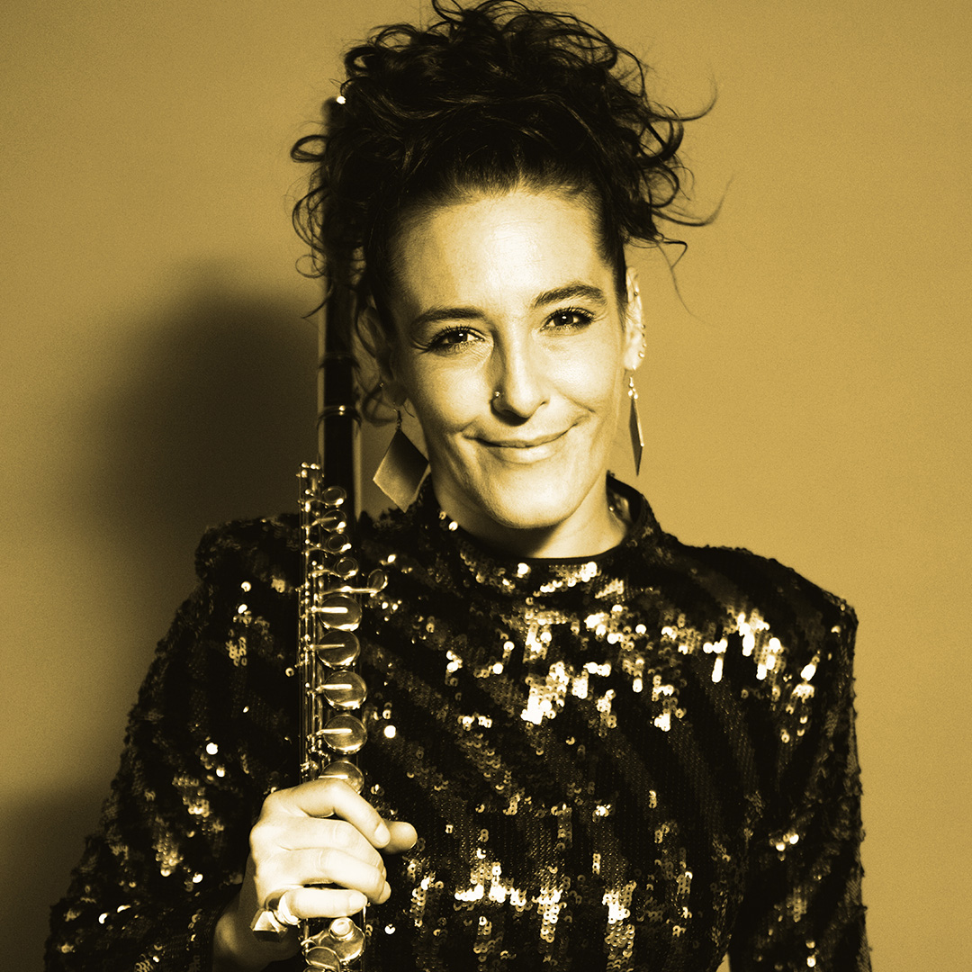 Concert poster for Ludivine Issambourg Quintet / Jam session