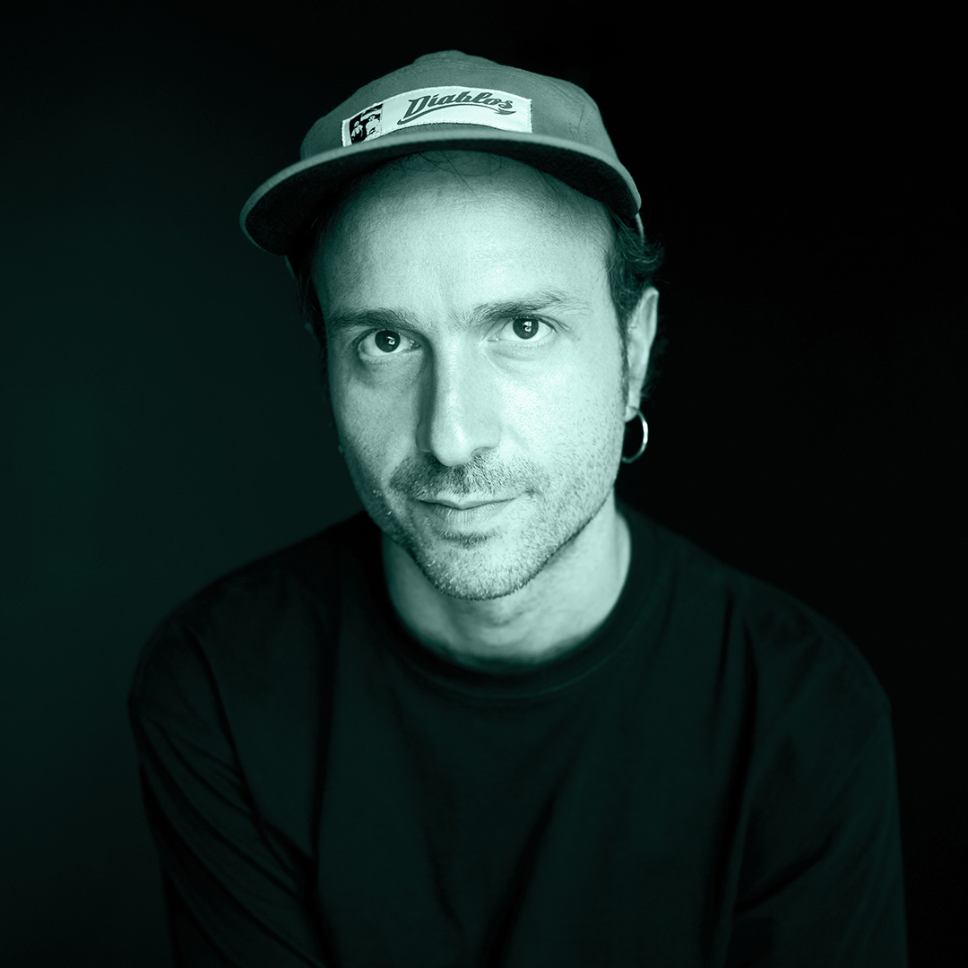 Concert poster for Matteo Bortone ‘No Land’s’