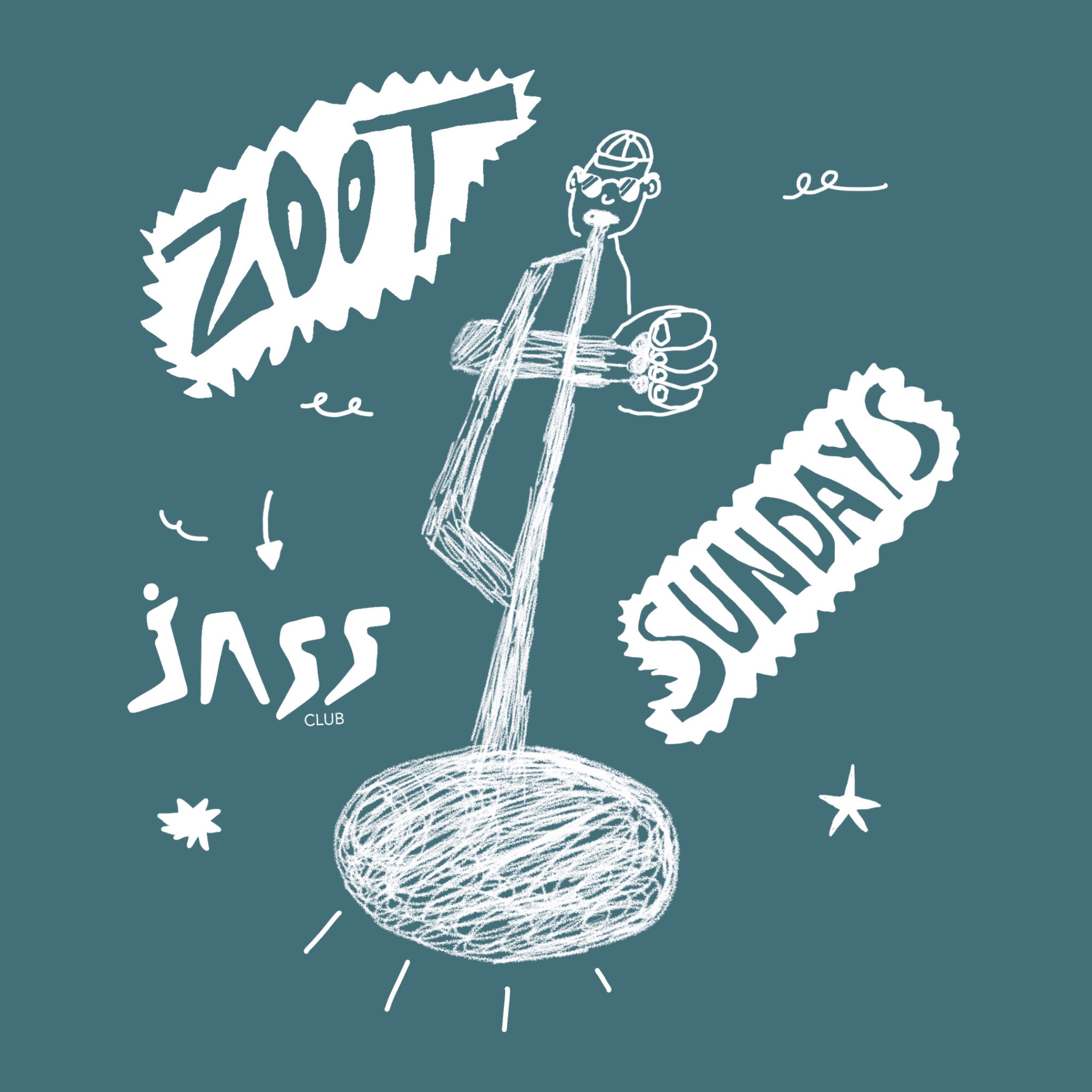 Concert poster for Zoot Sundays! Sessions Jazz du dimanche