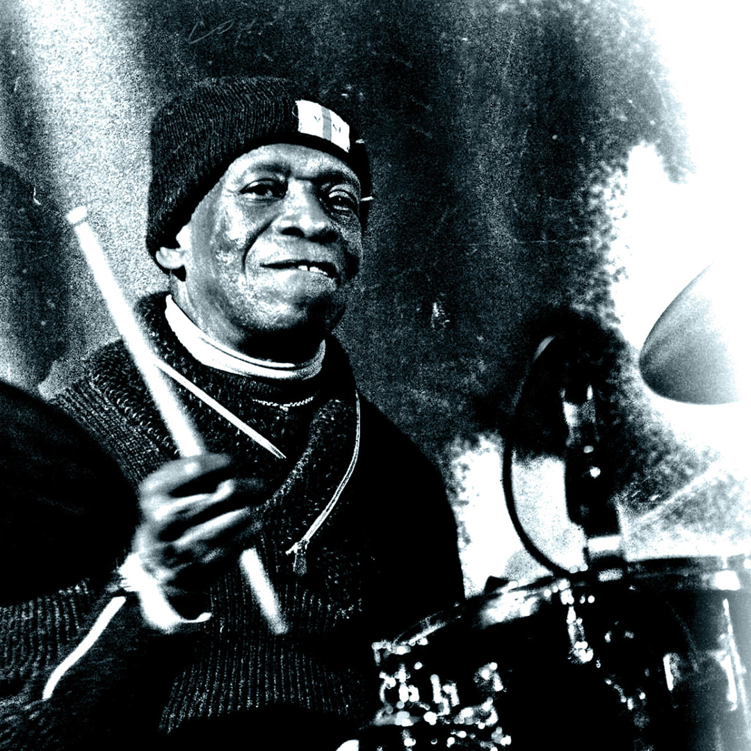 Concert poster for Tribute to Tony Allen / Nicolas Giraud Feat Jorge Vistel