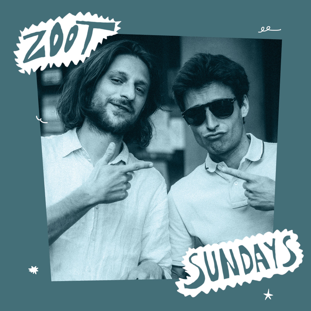 Concert poster for Zoot Sundays! Sessions Jazz du dimanche