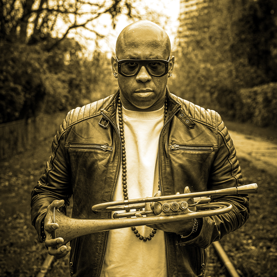 Concert poster for Jorge Vistel Quartet